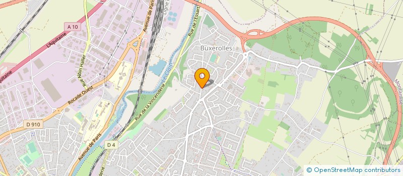 localisation de l'entreprise CONFEDERATION PAYSANNE POITOU CHARENTES  BUXEROLLES