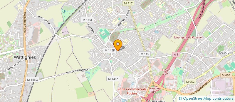 localisation de l'entreprise CONFEDERATION SUDISTE DE LILLE  FACHES-THUMESNIL