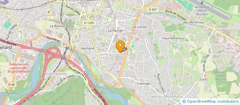 localisation de l'entreprise CONFEDERATION SYNDICALE DES FAMILLES à ANNEMASSE