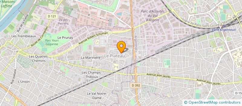 localisation de l'entreprise CONFEDERATION SYNDICALE DES FAMILLES à SARTROUVILLE