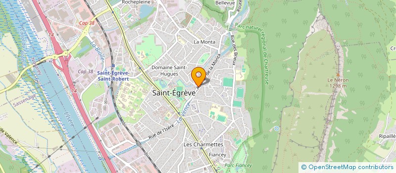 localisation de l'entreprise CONFEDERATION SYNDICALE DES FAMILLES  SAINT-EGREVE