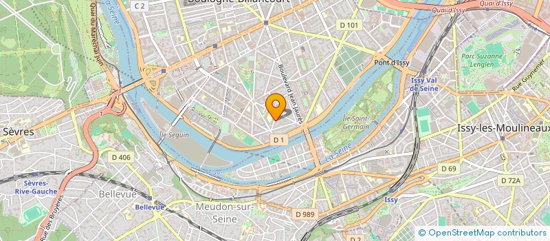 localisation de l'entreprise CONFEDERATION SYNDICALE DES FAMILLES à BOULOGNE-BILLANCOURT