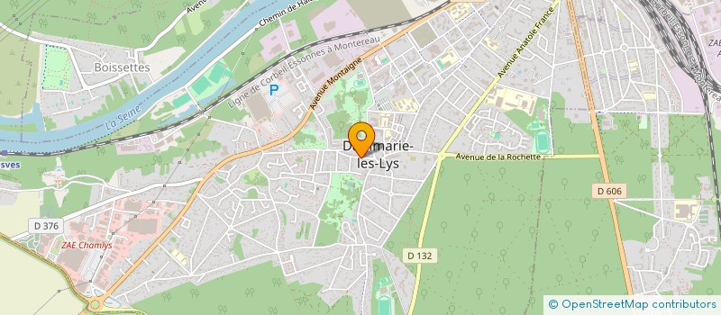 localisation de l'entreprise CONFEDERATION SYNDICALE DES FAMILLES à DAMMARIE-LES-LYS