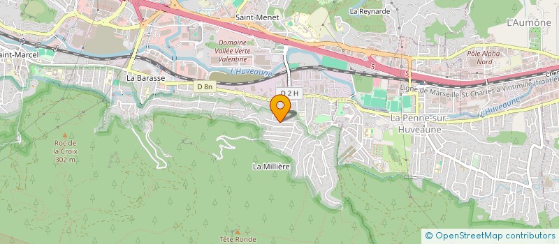 localisation de l'entreprise CONFEDERATION SYNDICALE DES FAMILLES SECTION DE AIR BEL ET ENVIRON  MARSEILLE 11EME