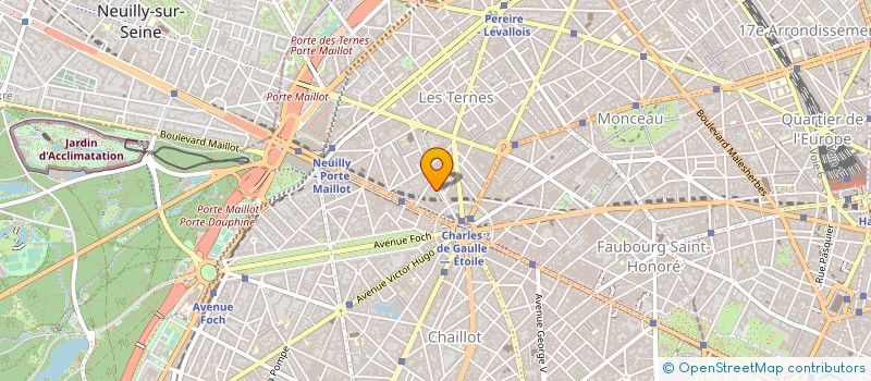 localisation de l'entreprise CONFERENCE DES FORMATIONS D'EXCELLENCE AU TOURISME  PARIS