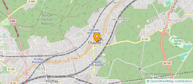 localisation de l'entreprise CONFERENCE DU CENTRE MEDICAL DE CHAVILLE à CHAVILLE
