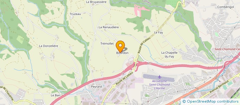 localisation de l'entreprise CONFERENCE INTER COM PAYS DU GIER à SAINT-CHAMOND