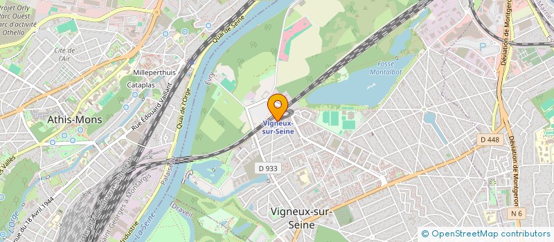 localisation de l'entreprise CONFERENCE MEDICALE - SOIGNER A VIGNEUX SUR SEINE à VIGNEUX SUR SEINE
