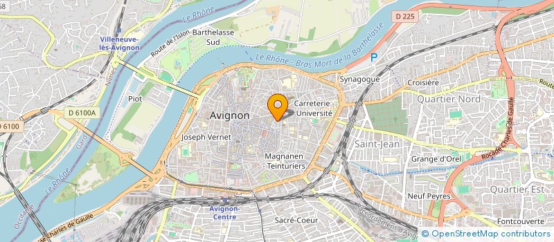 localisation de l'entreprise CONFERENCES POUR TOUS  AVIGNON