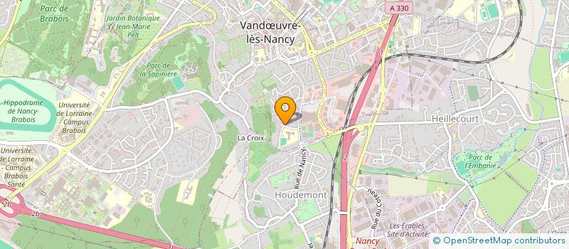 localisation de l'entreprise CONFERO  VANDUVRE-LES-NANCY