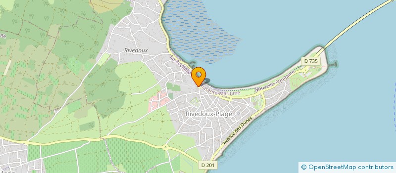 localisation de l'entreprise CONFETTI PATISSERIE  RIVEDOUX-PLAGE