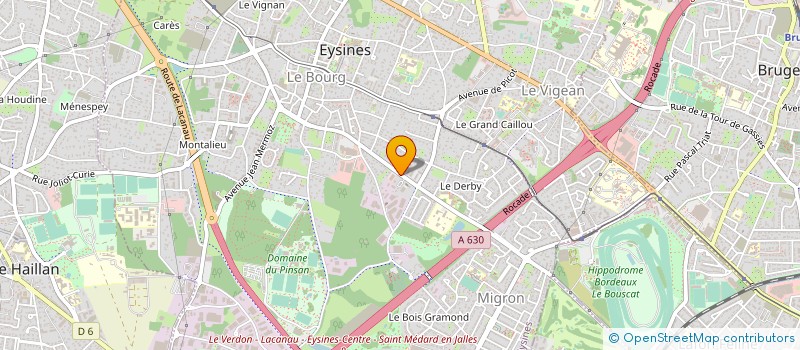 localisation de l'entreprise CONFI'DENTS  CENON