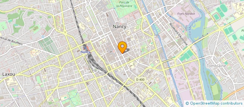 localisation de l'entreprise CONFI PLUS à NANCY