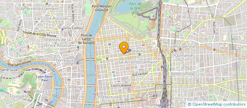 localisation de l'entreprise CONFIANCE à LYON
