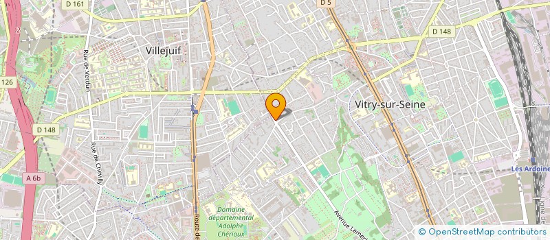 localisation de l'entreprise CONFIANCE à VITRY-SUR-SEINE