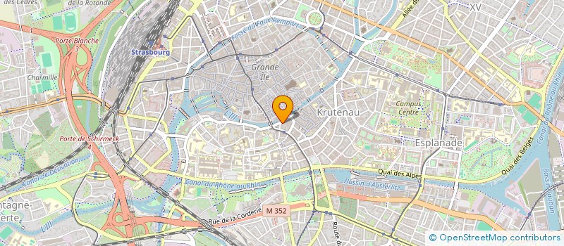 localisation de l'entreprise CONFIANCE à STRASBOURG