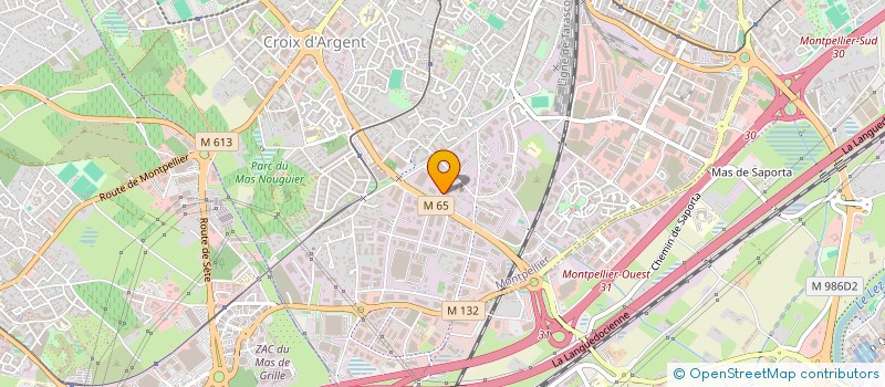 localisation de l'entreprise CONFIANCE AUTO 34 à MONTPELLIER