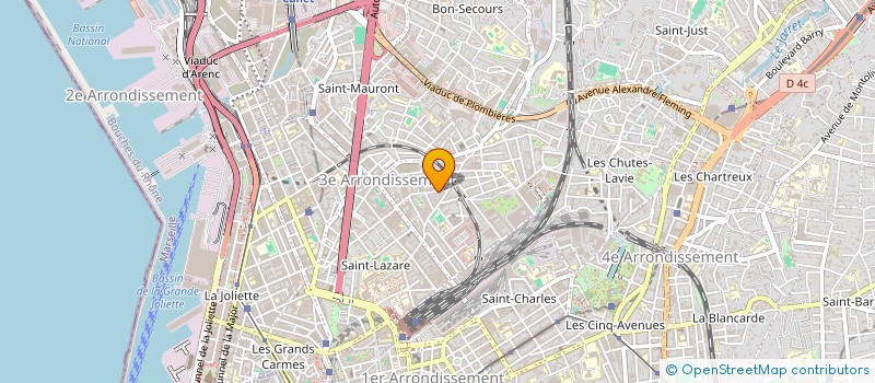 localisation de l'entreprise CONFIANCE AUTO à MARSEILLE