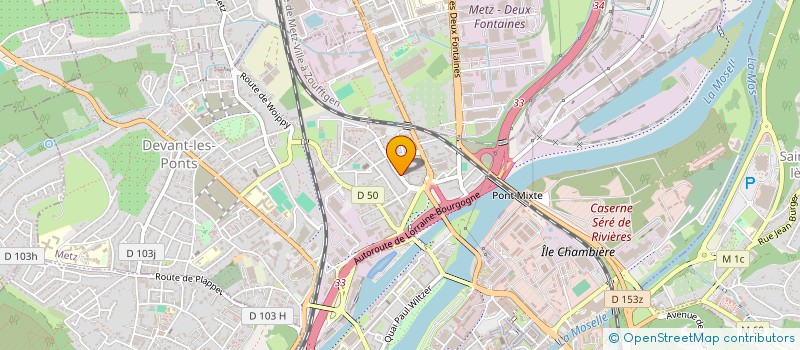 localisation de l'entreprise CONFIANCE AUTO  METZ