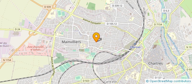 localisation de l'entreprise CONFIANCE AUTOMOBILE à MAINVILLIERS