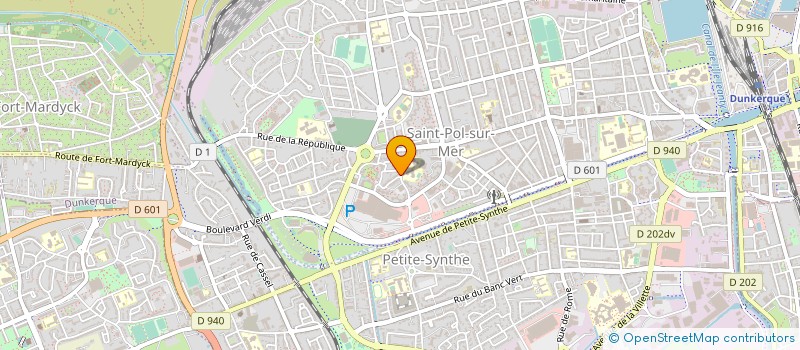 localisation de l'entreprise CONFIANCE DEMENAGEMENT à DUNKERQUE