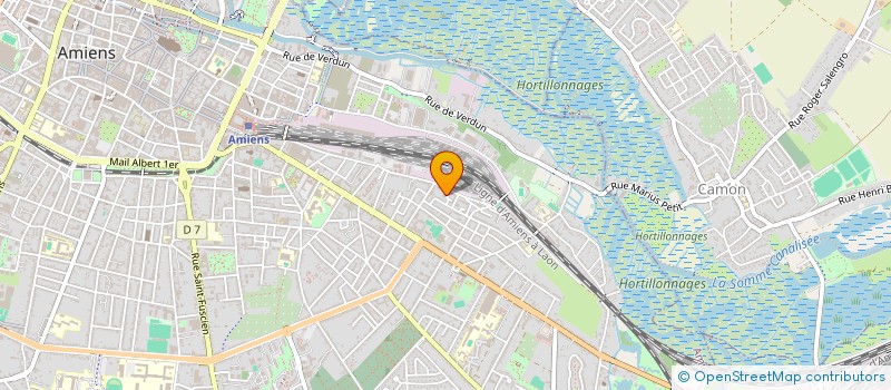 localisation de l'entreprise CONFIANCE EN VOIX (CEV)  AMIENS