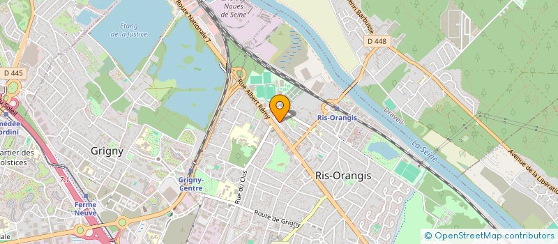 localisation de l'entreprise CONFIANCE ENERGIE à RIS-ORANGIS