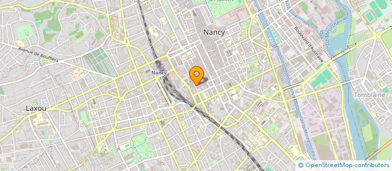 localisation de l'entreprise CONFIANCE ET BEAUTE  NANCY