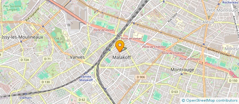 localisation de l'entreprise CONFIANCE ET ESTIME DE SOI à MALAKOFF