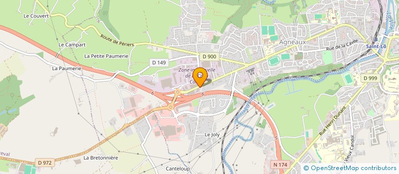 localisation de l'entreprise CONFIANCE HABITAT à AGNEAUX