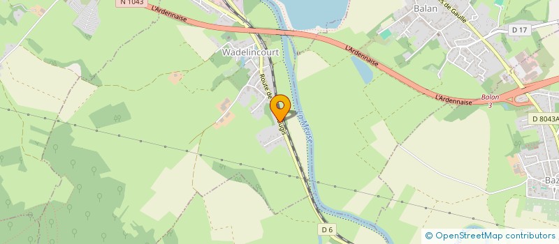 localisation de l'entreprise CONFIANCE-HARMONIE-ESPOIR (CHE)-PRATIQUE DE LA SOPHROLOGIE CAYCEDIENNE  WADELINCOURT