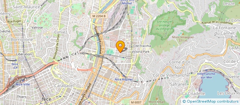 localisation de l'entreprise CONFIANCE, LEADERSHIP ET EQUILIBRE MONTJOYE  NICE