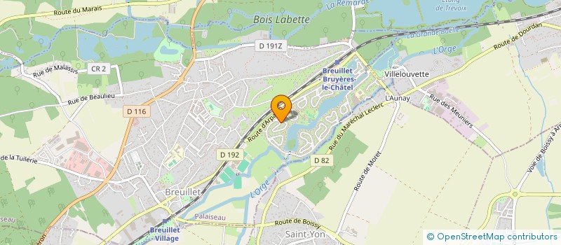 localisation de l'entreprise CONFIANCE SERENITE à BREUILLET