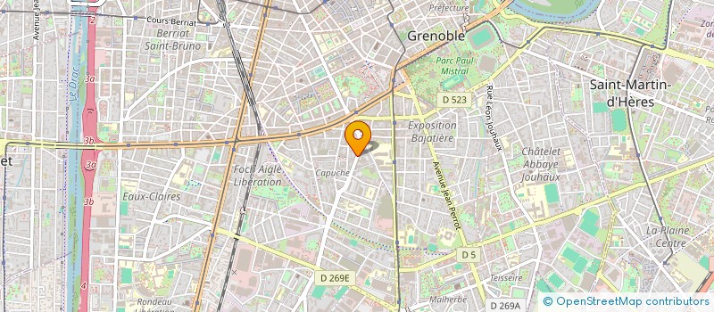 localisation de l'entreprise CONFIANCEDEM à GRENOBLE