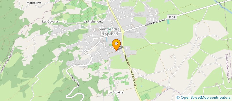 localisation de l'entreprise CONFIANTS à SAINT ANDRE D'APCHON