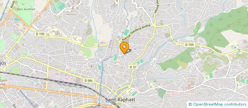 localisation de l'entreprise CONFICOM à SAINT-RAPHAEL