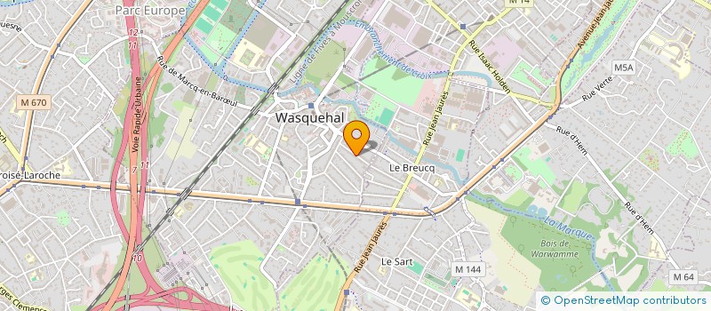 localisation de l'entreprise CONFID'IT à WASQUEHAL
