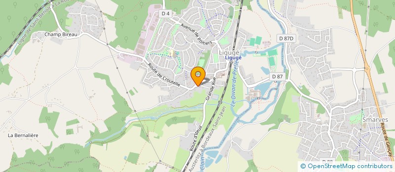 localisation de l'entreprise CONFIDENCE  LIGUGE