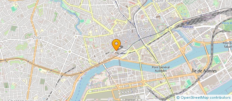 localisation de l'entreprise CONFIDENCE INV.  NANTES