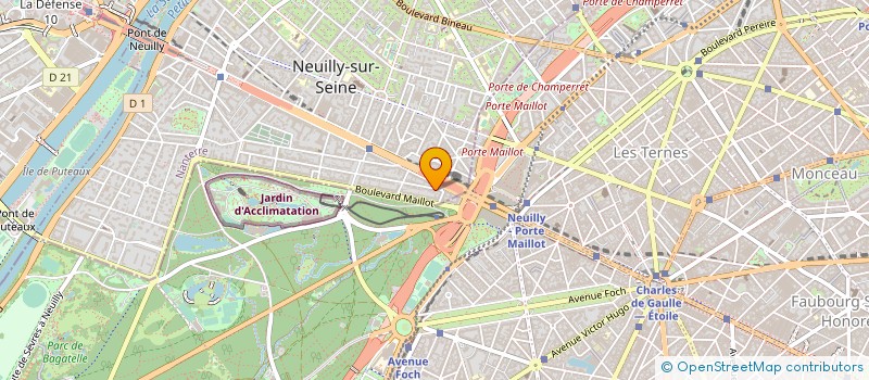 localisation de l'entreprise CONFIDENCES DE PAPILLES à NEUILLY-SUR-SEINE