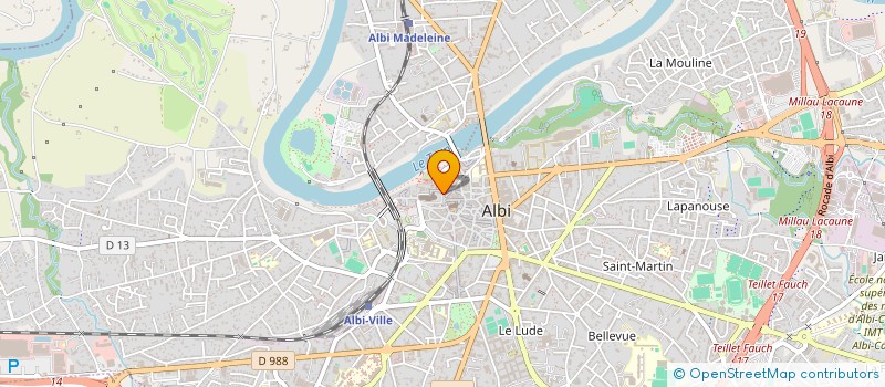 localisation de l'entreprise CONFIDENCES DU TERROIR à ALBI