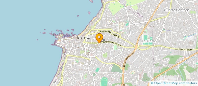 localisation de l'entreprise CONFIDENCES GOURMANDES à BIARRITZ