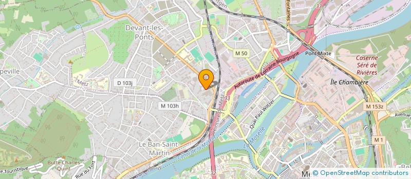 localisation de l'entreprise CONFIDENCES SPORTIVES  METZ