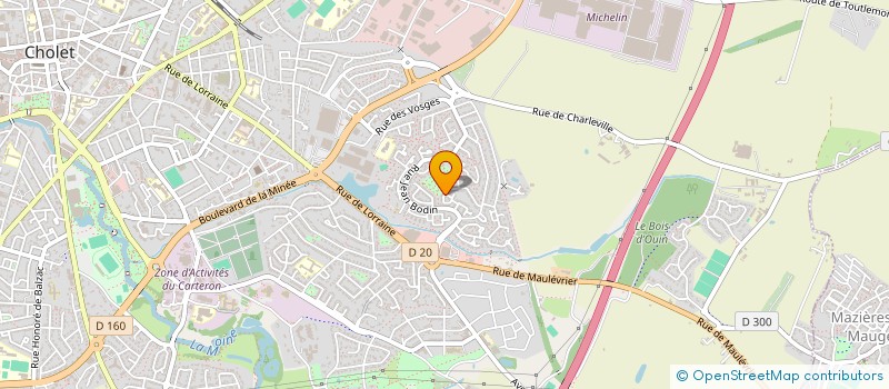 localisation de l'entreprise CONFIDENTIAL-DRINKS à CHOLET