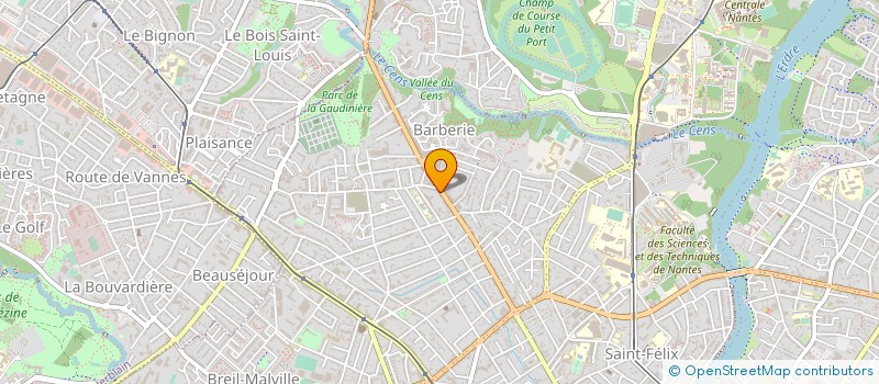 localisation de l'entreprise CONFIDENTIAL GARAGE à NANTES