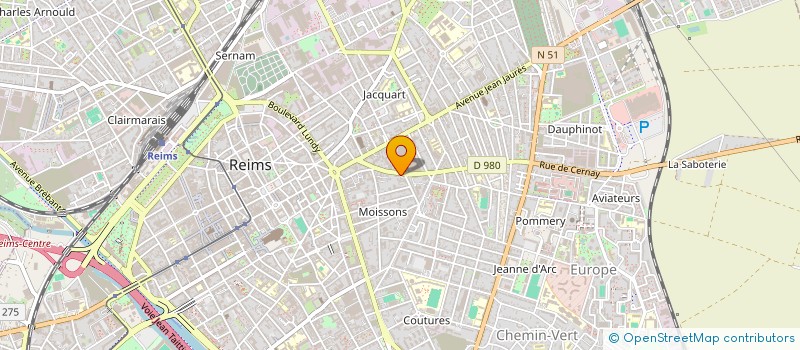 localisation de l'entreprise CONFIDENTIAL MESURE  REIMS