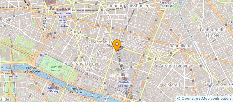 localisation de l'entreprise CONFIDENTIEL  PARIS