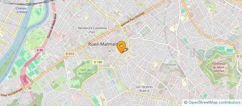 localisation de l'entreprise CONFIDERE SAS à RUEIL-MALMAISON