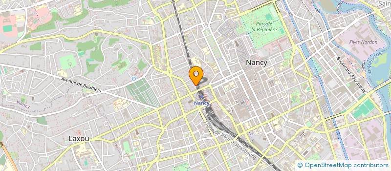 localisation de l'entreprise CONFIER & ASSOCIES  NANCY