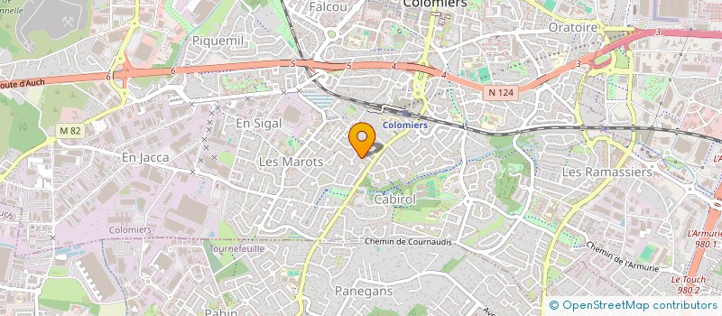 localisation de l'entreprise CONFIGNITION CONSULTING à COLOMIERS